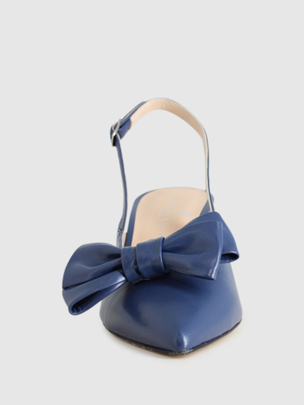 Sandálias de Salto em Azul Marinho