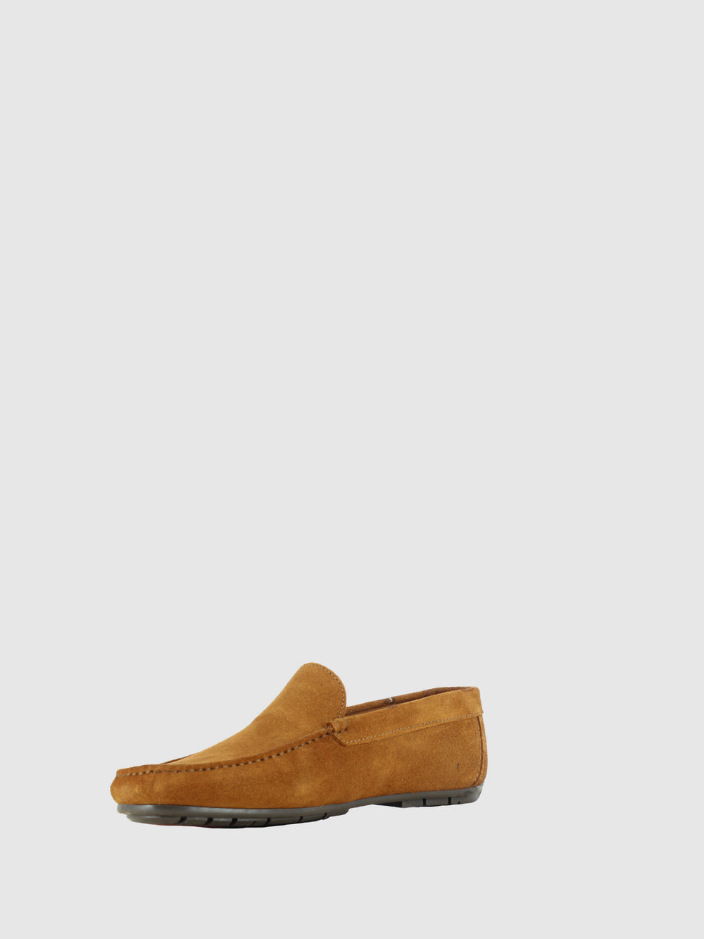 Sapatos com Ponta Redonda em Cognac