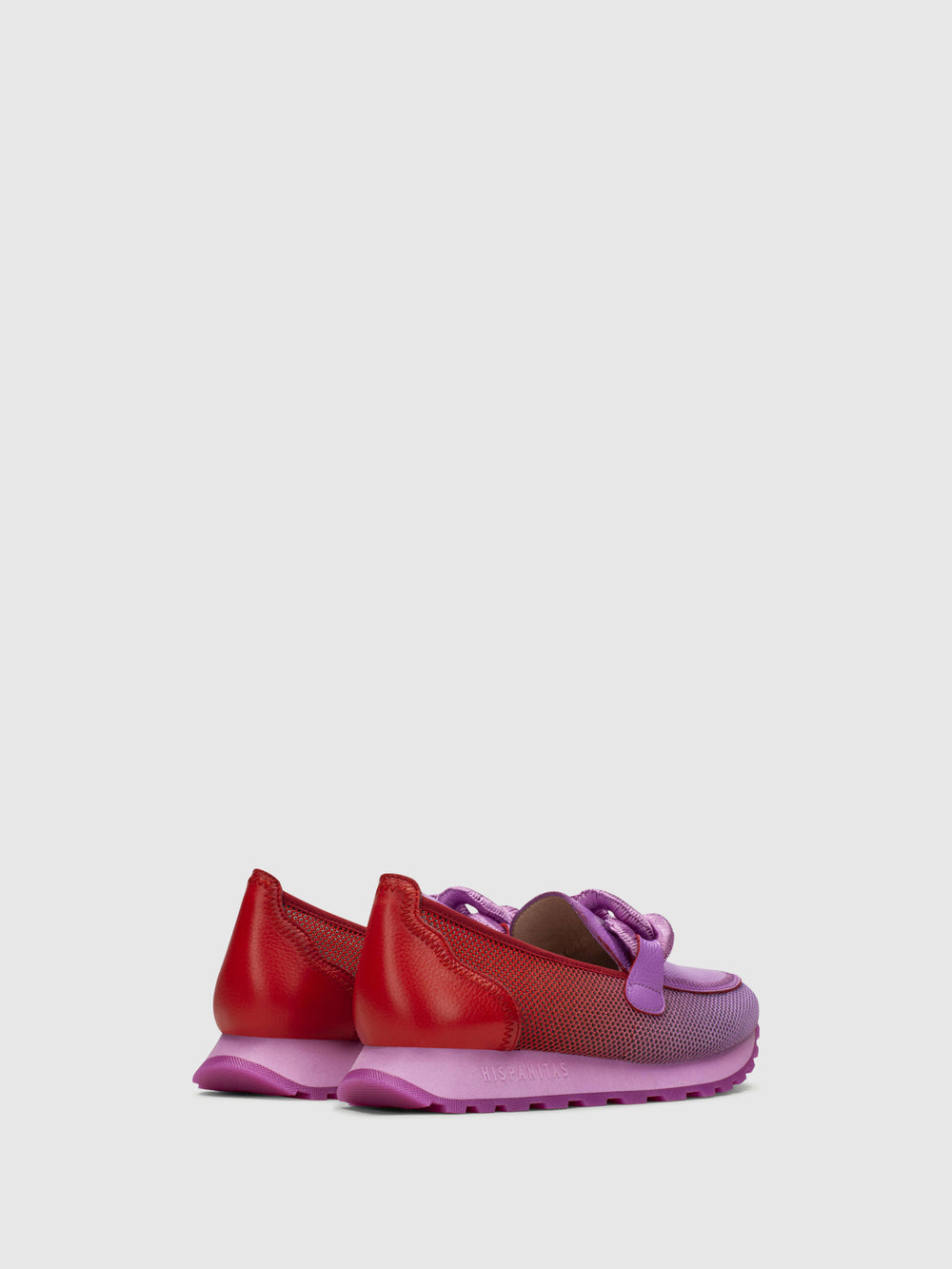 Sapatos com Apliques em Violeta