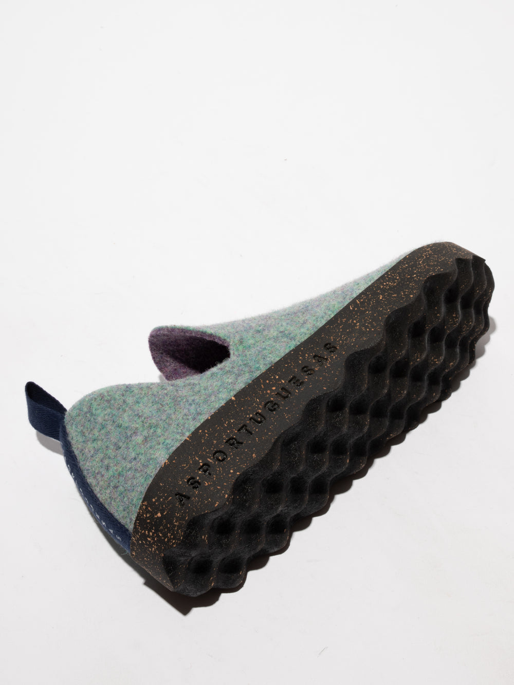 Sapatos com Ponta Redonda em Verde