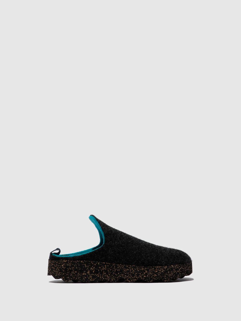 Mules Slip-on em Antracite