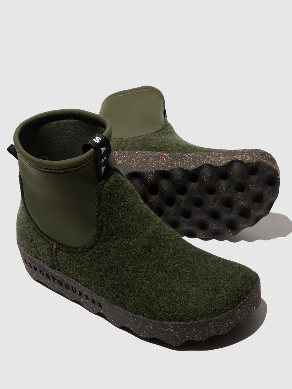 Botins Chelsea em Verde Tropa