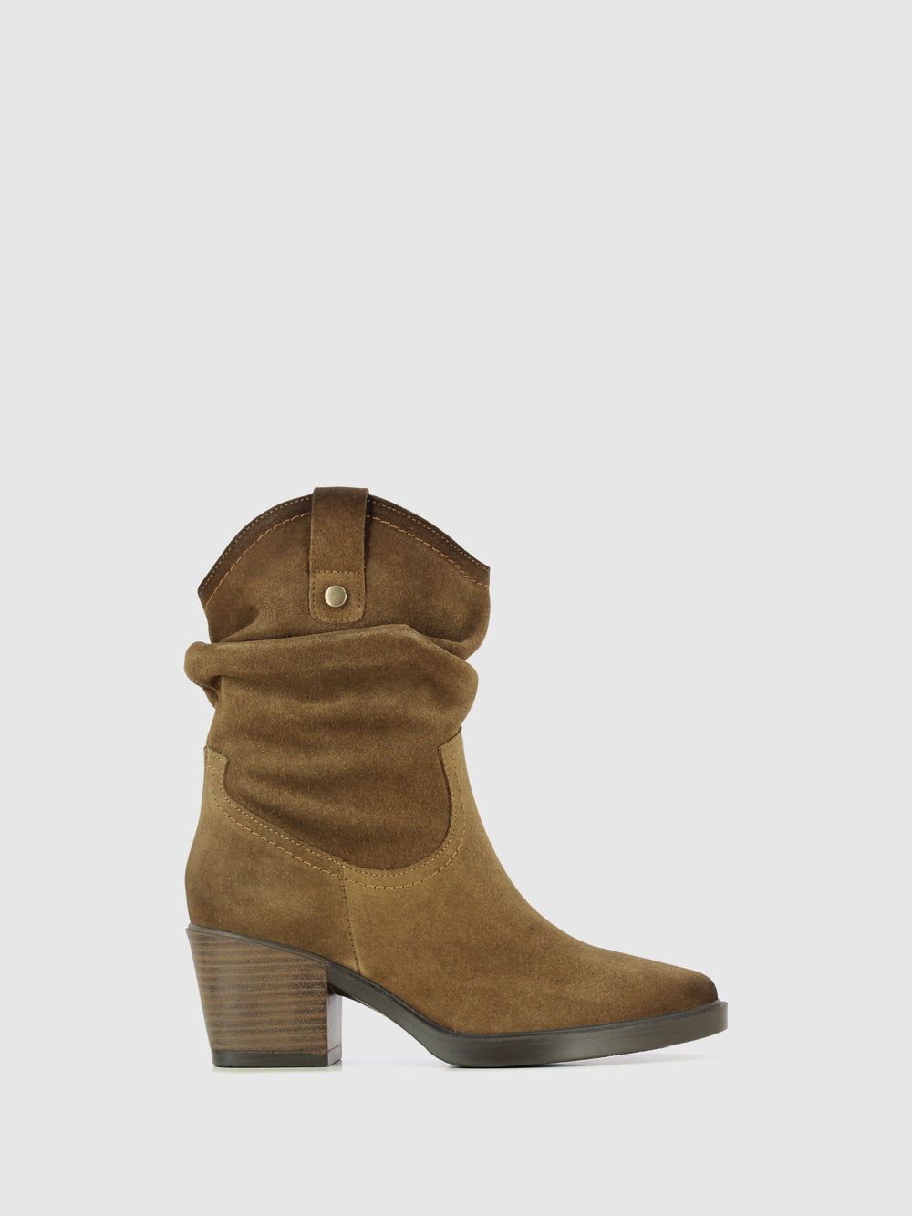 Botas Texanas em Taupe