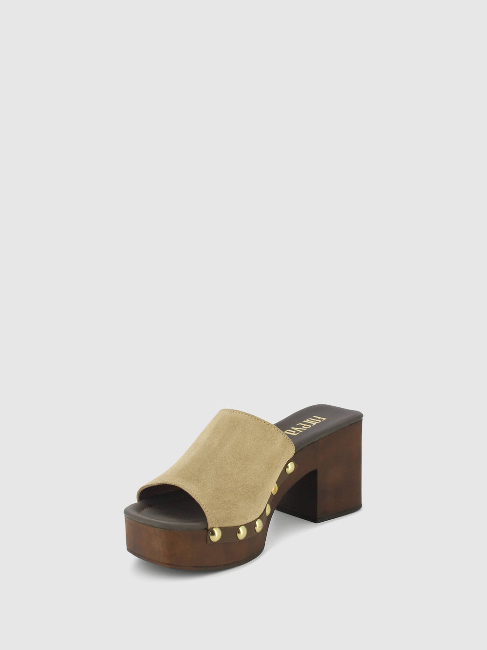Socas de Plataforma em Taupe