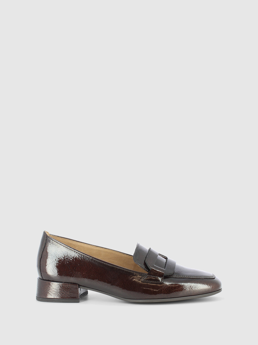 Sapatos Mocassins em Castanho