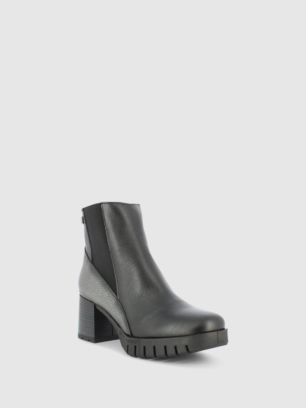 Botins com Fecho em Preto