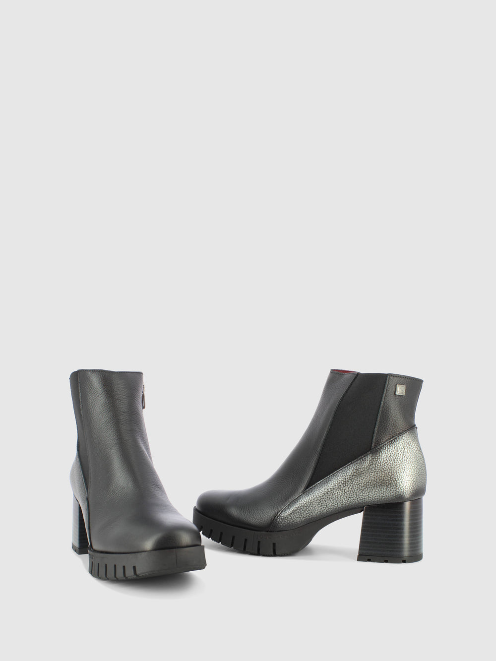 Botins com Fecho em Preto