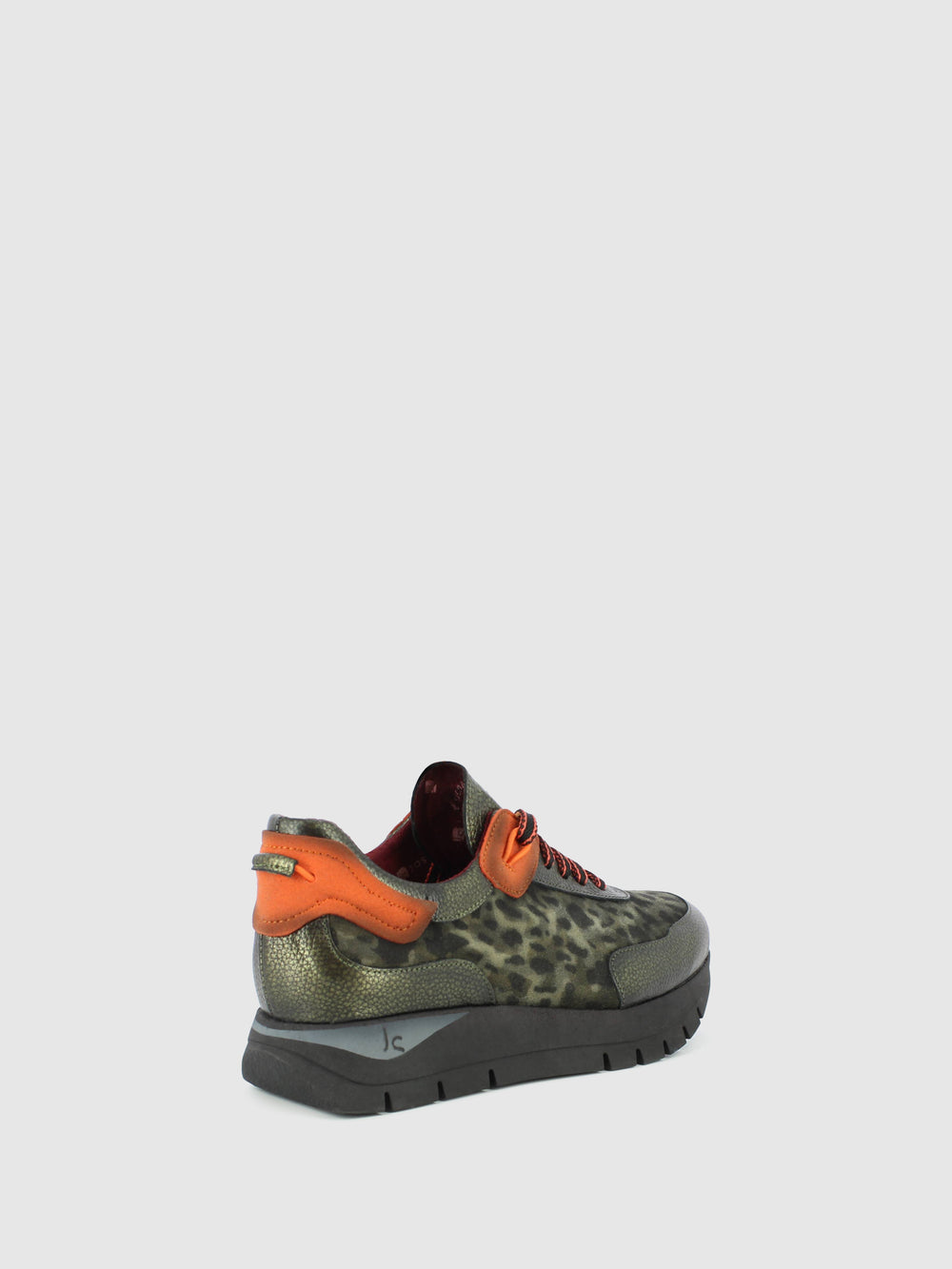 Sapatos com Atacadores em Khaki