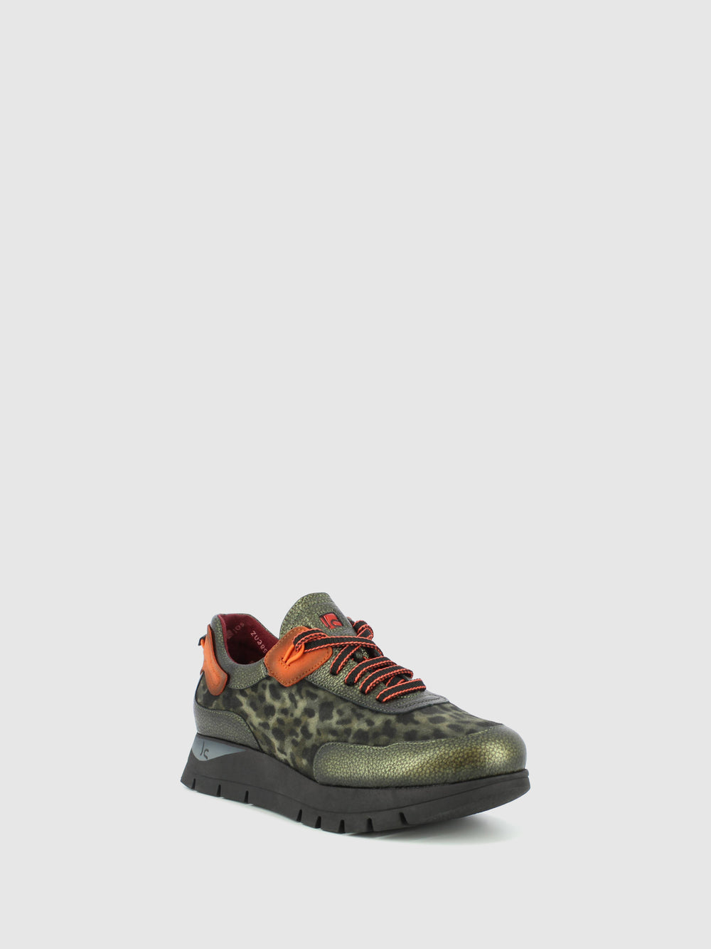 Sapatos com Atacadores em Khaki