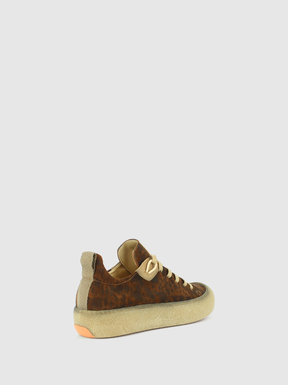 Sapatos com Atacadores em Leopardo