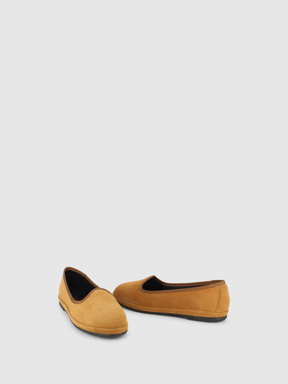 Sapatos Mary Jane em Camel