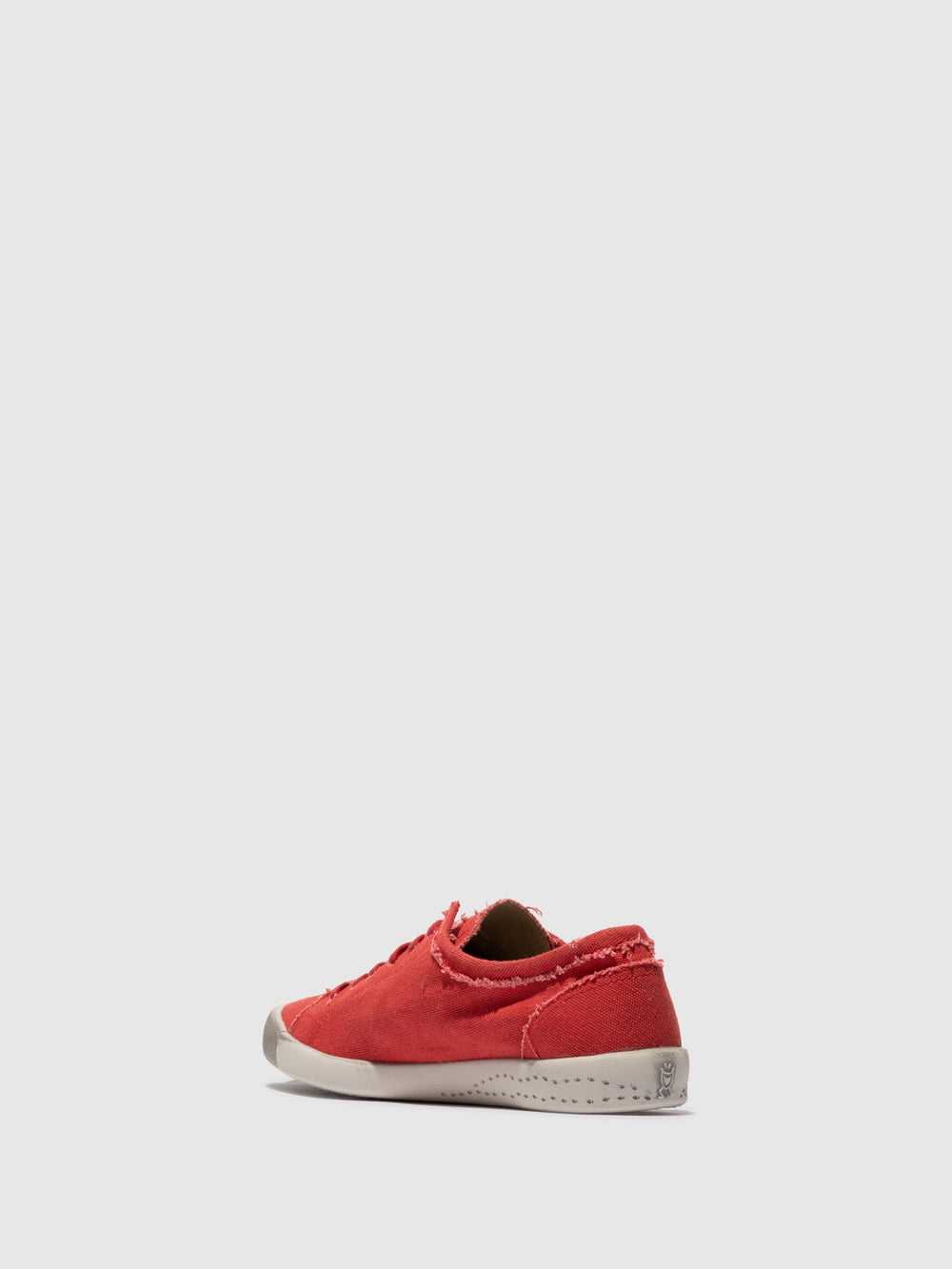 Lace-up Trainers ISLA154SOF RECYCLED COTTON RED