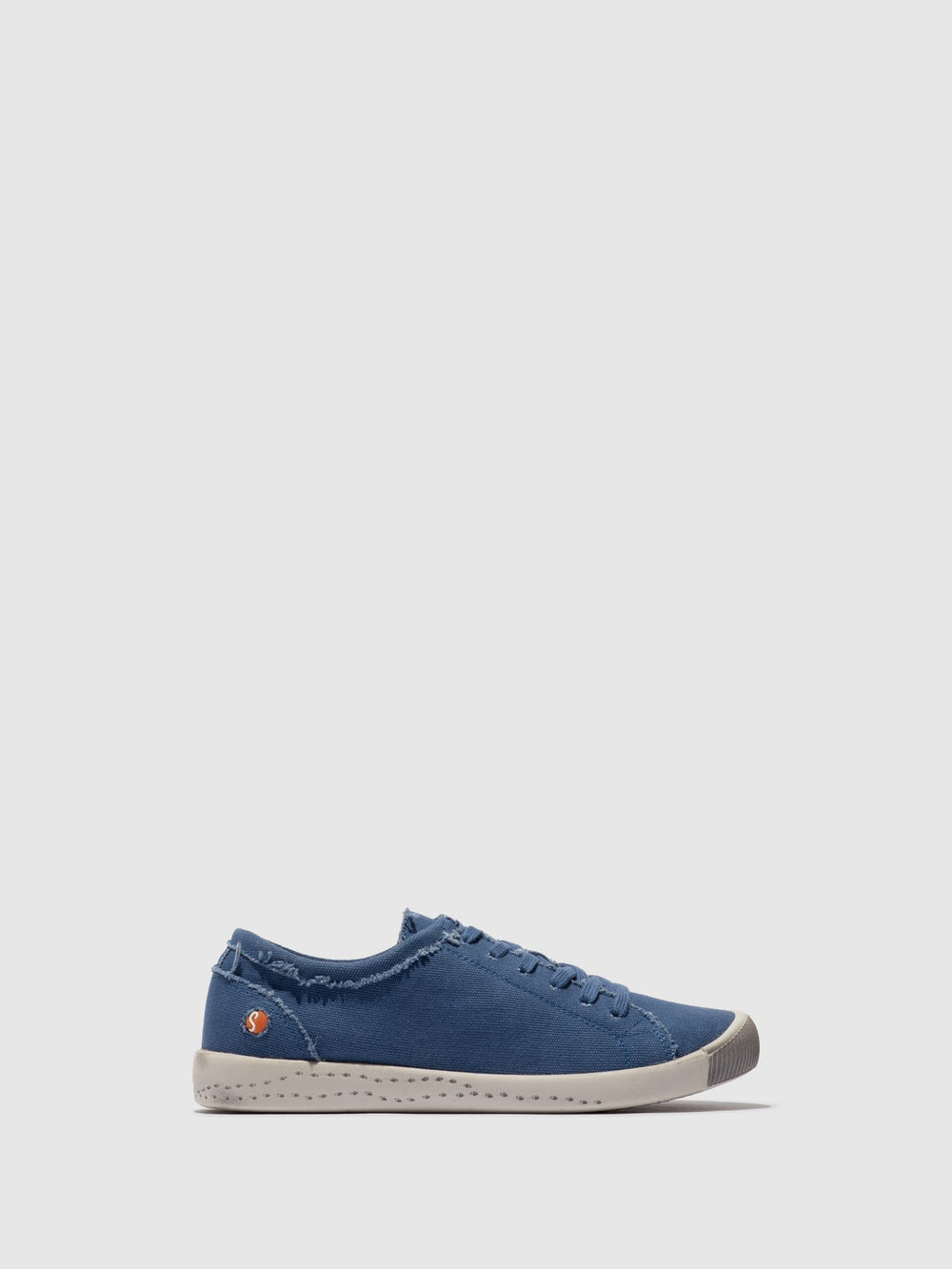 Lace-up Trainers ISLA154SOF RECYCLED COTTON BLUE