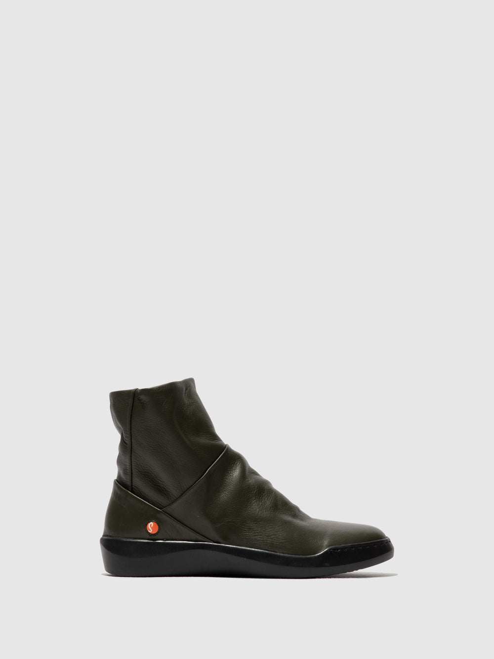 Botins com Fecho em Verde Tropa