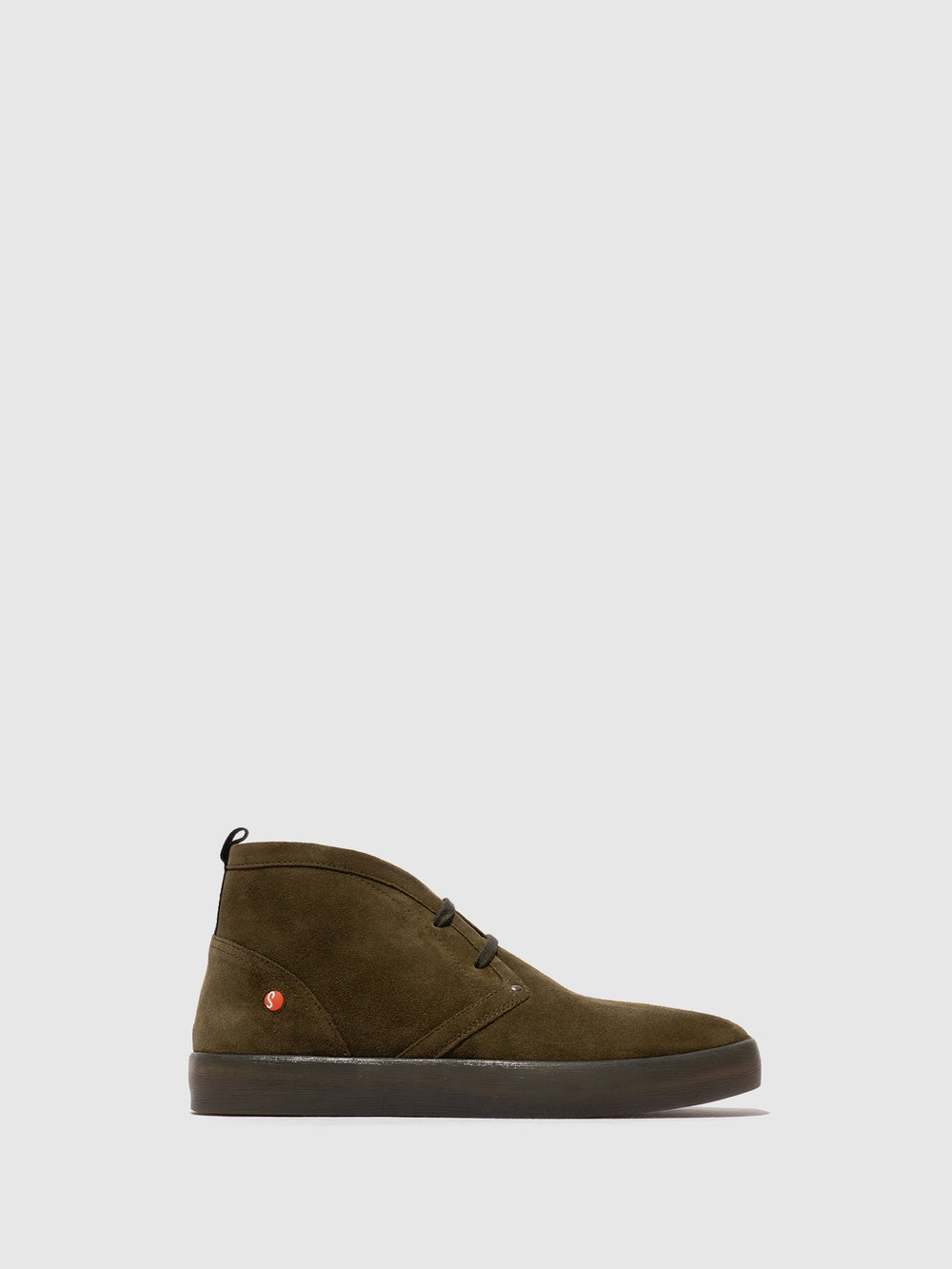 Botins com Atacadores em Verde Tropa
