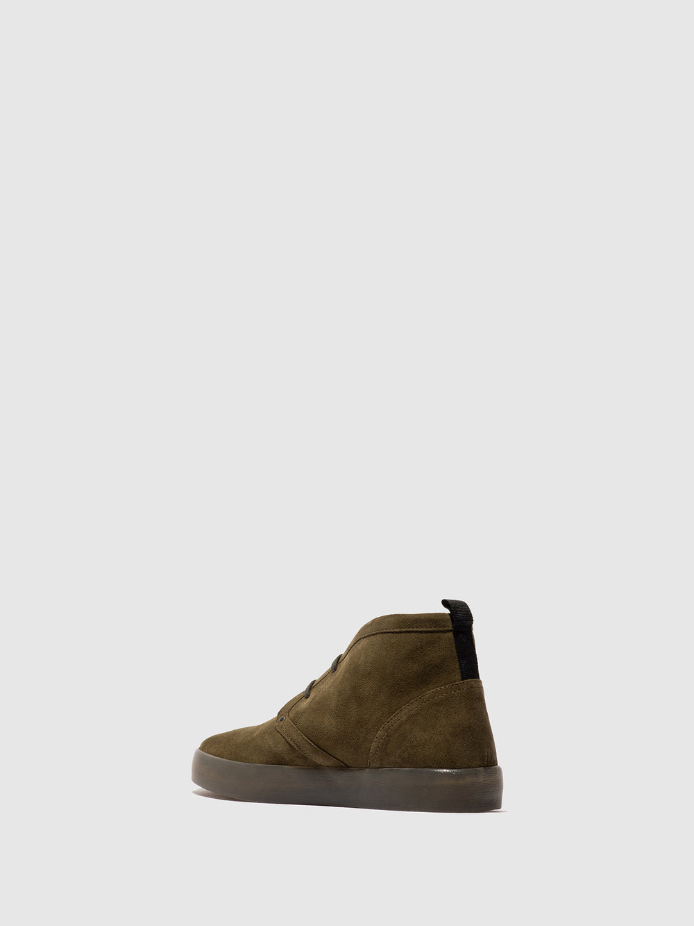 Botins com Atacadores em Verde Tropa