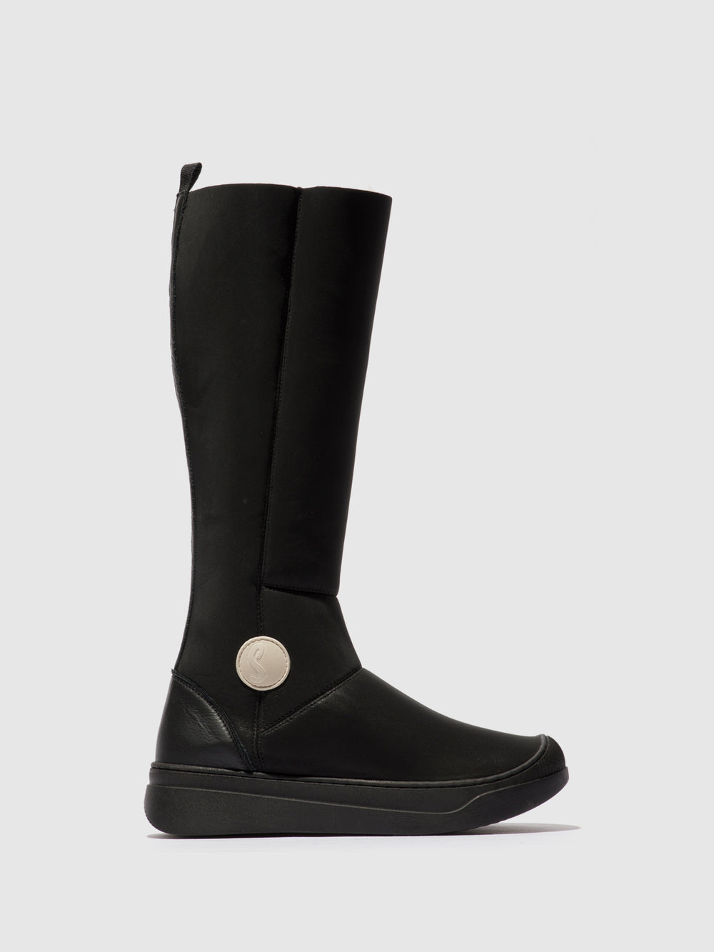 Botas com Fecho em Preto