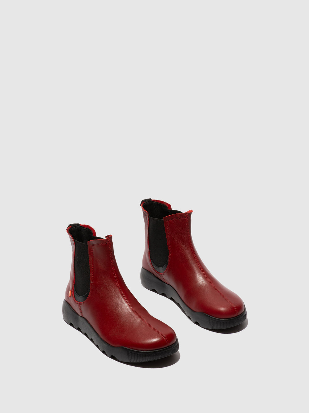 Botins Chelsea em Vermelho