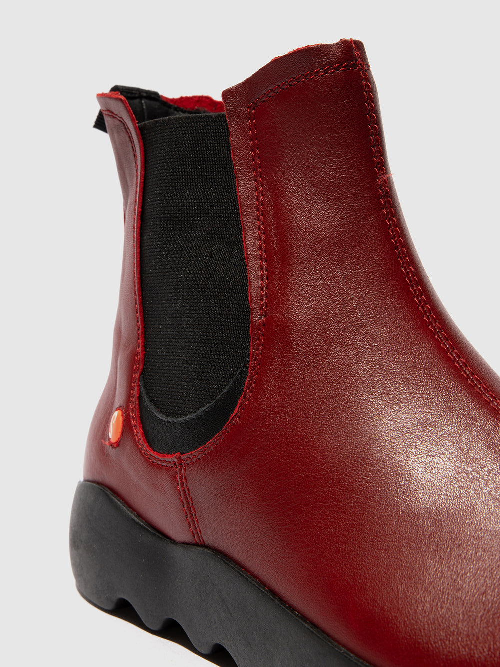 Botins Chelsea em Vermelho