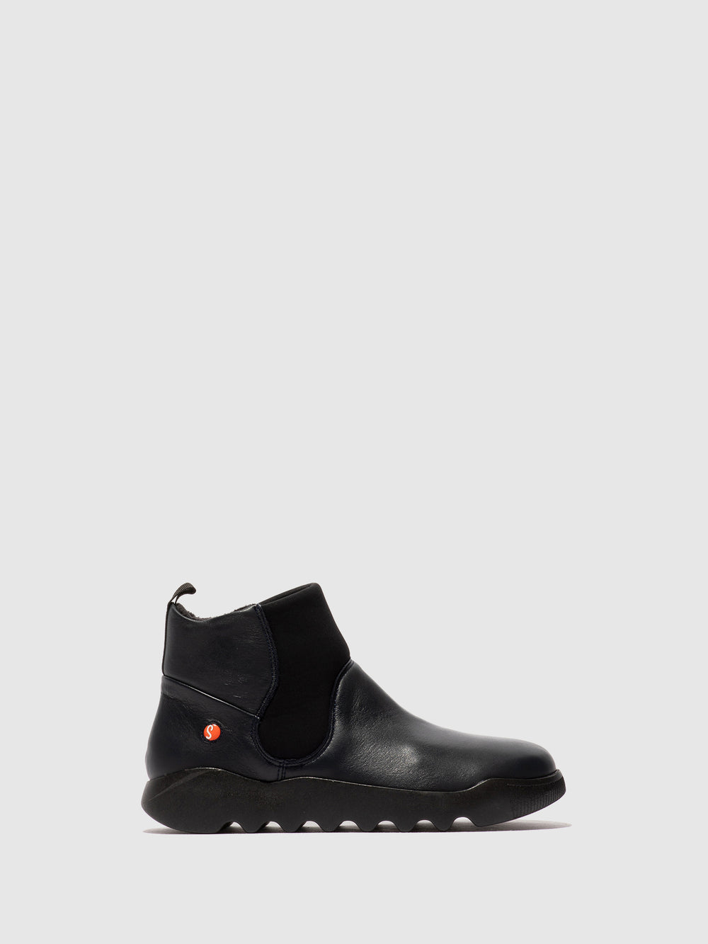 Botins com Elástico em Azul Marinho