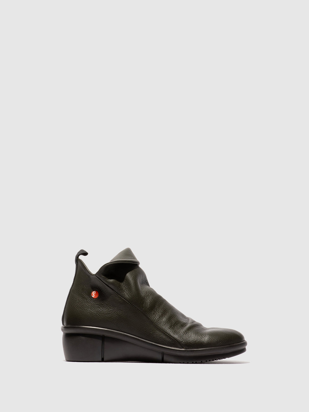 Botins com Fecho em Verde Tropa