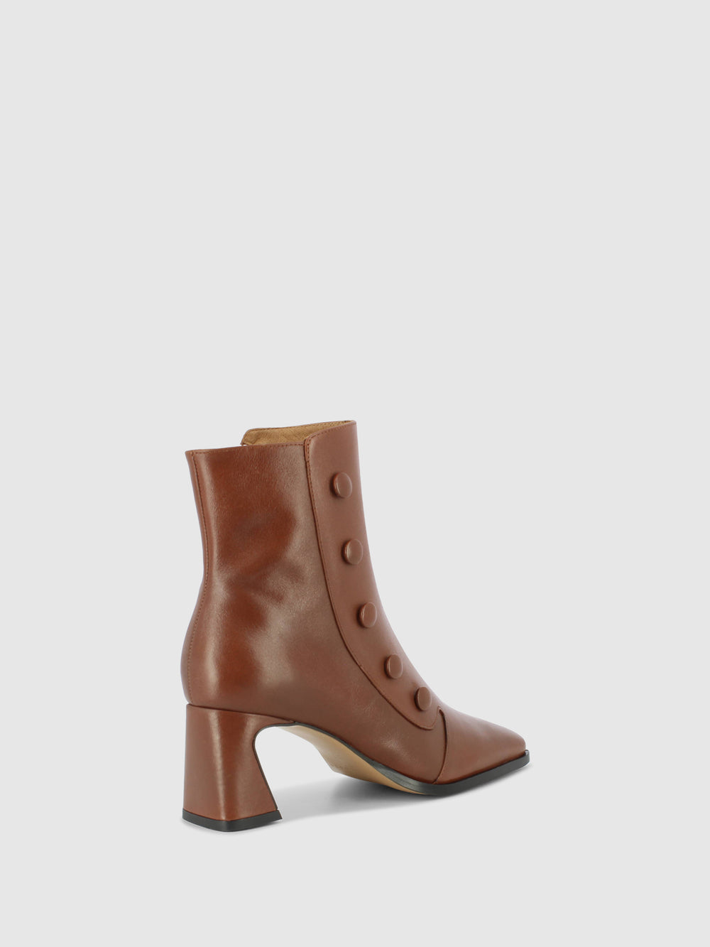 Botins com Fecho em Castanho