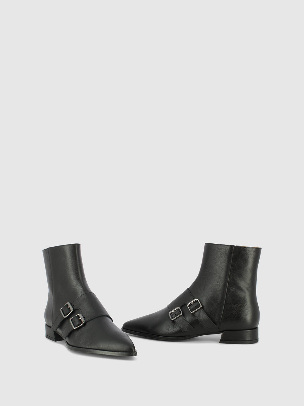 Botins com Fecho em Preto