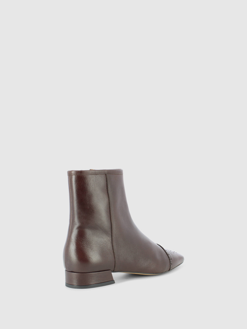 Botins com Fecho em Castanho