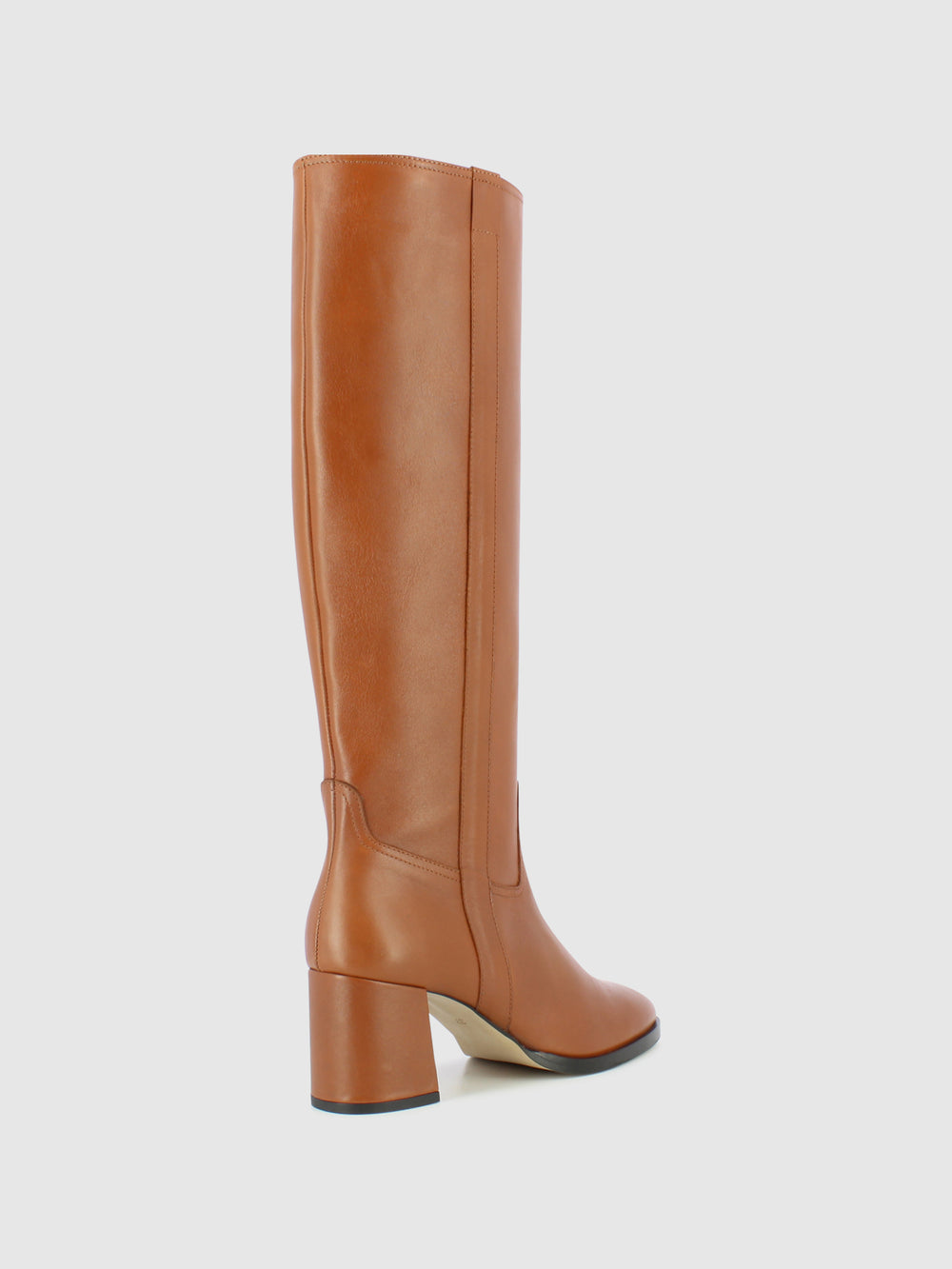 Botas com Fecho em Cognac