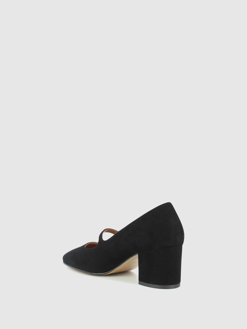 Sapatos com Fivela em Preto