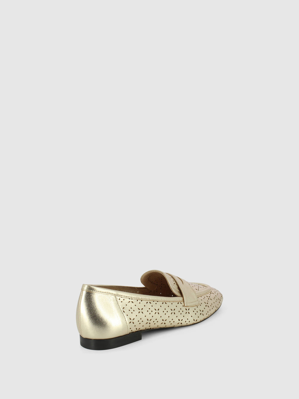 Sapatos Loafer em Champanhe