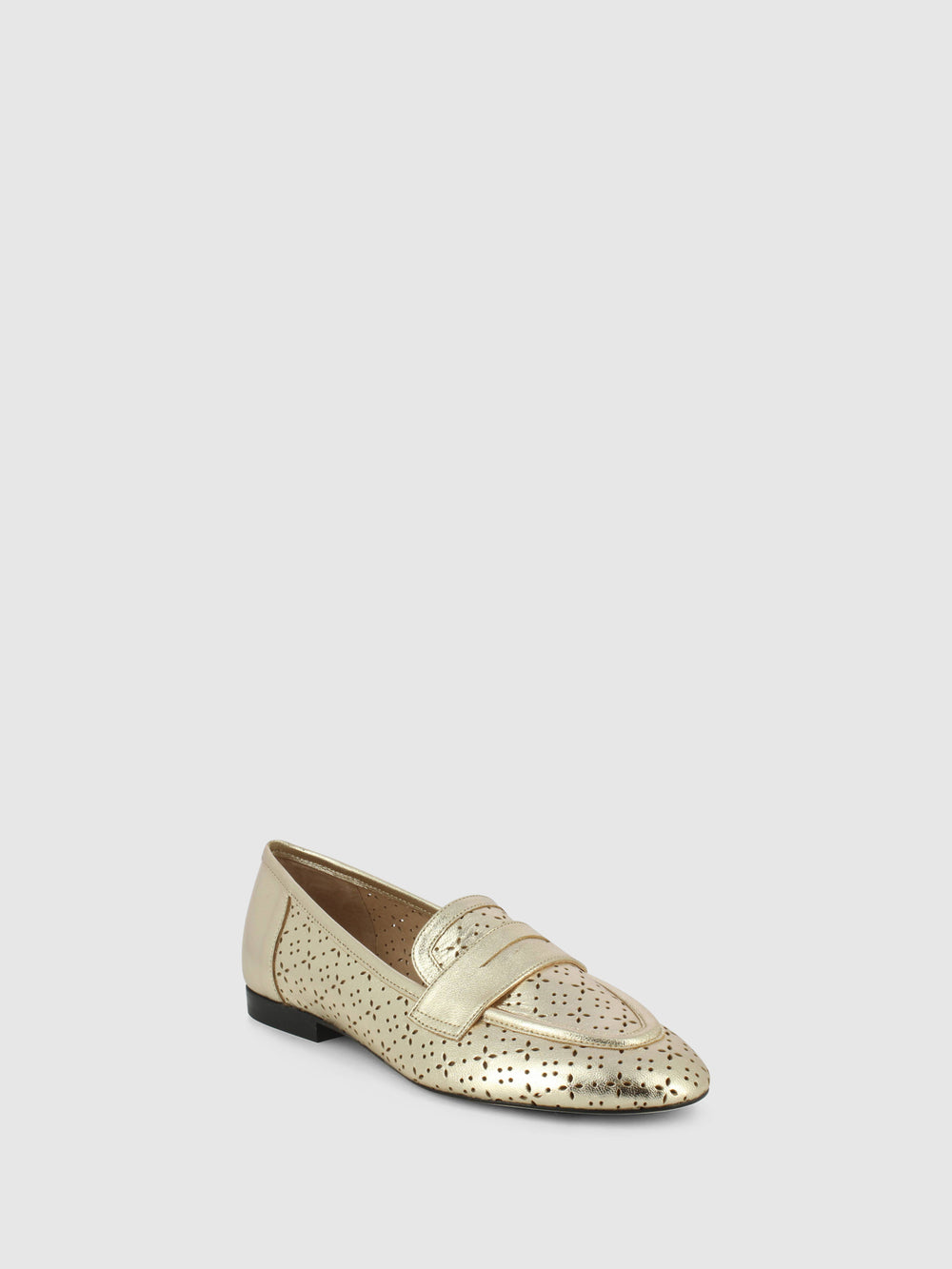 Sapatos Loafer em Champanhe