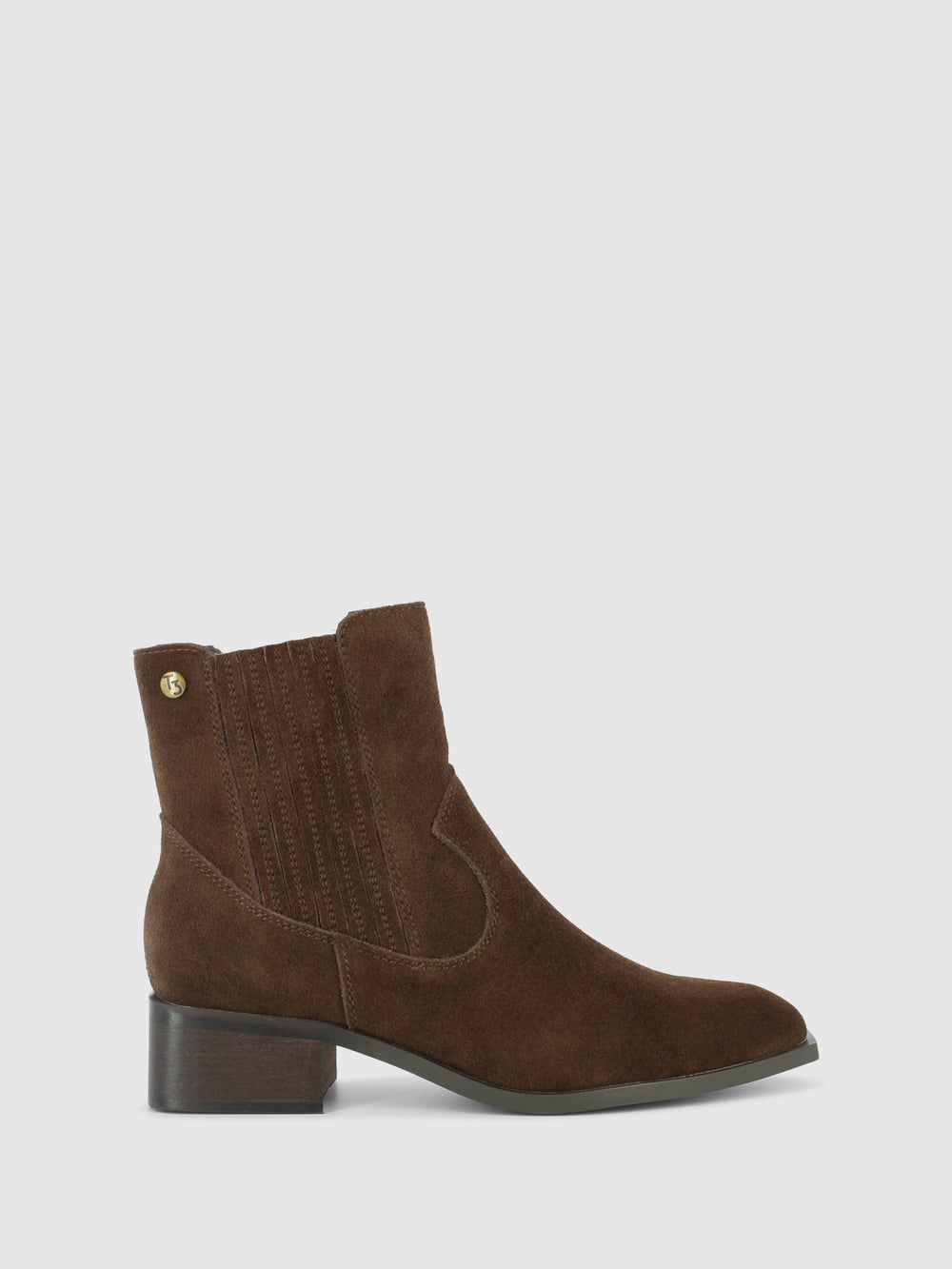 Botins Chelsea em Castanho