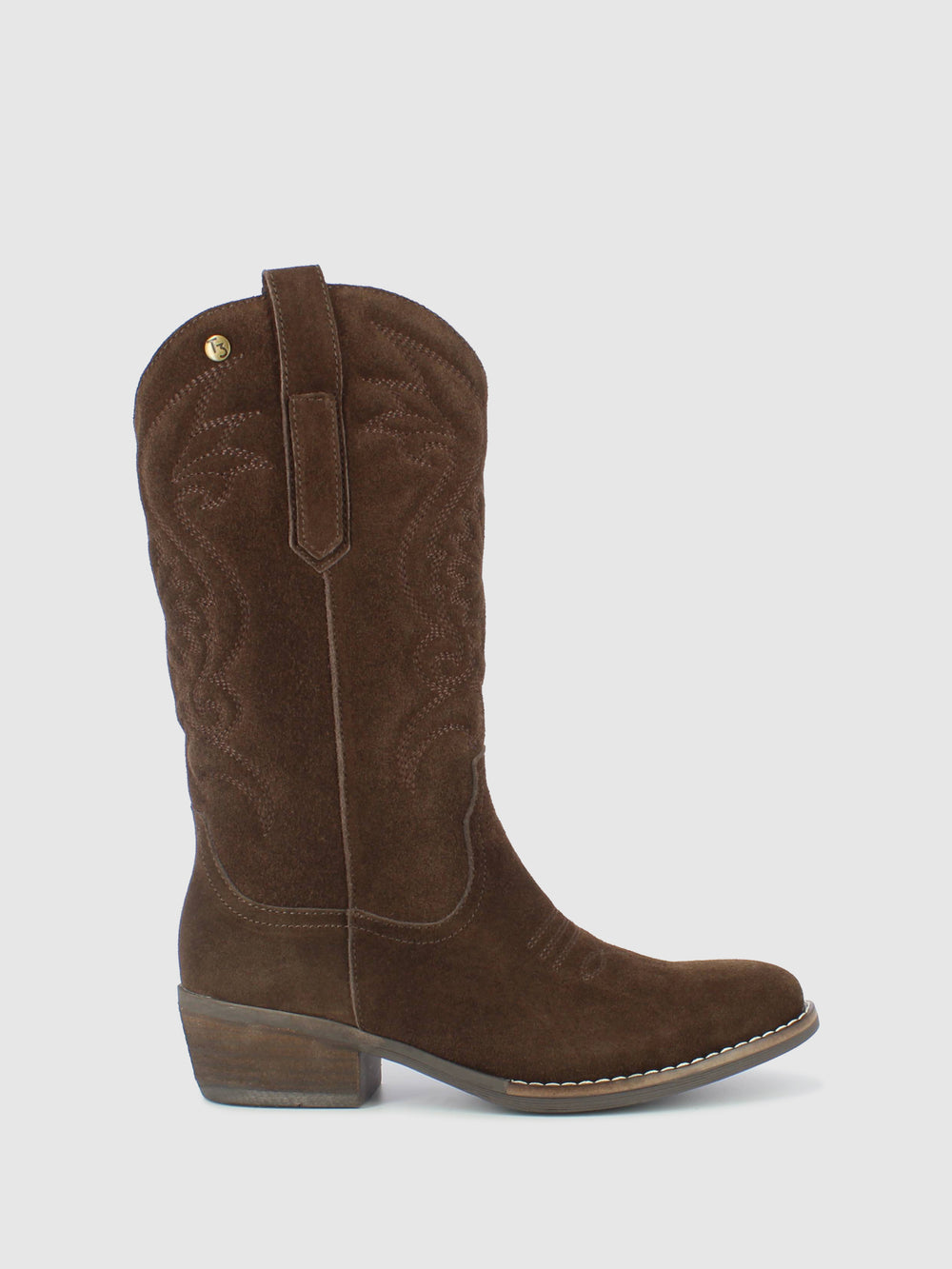 Botas Texanas em Castanho