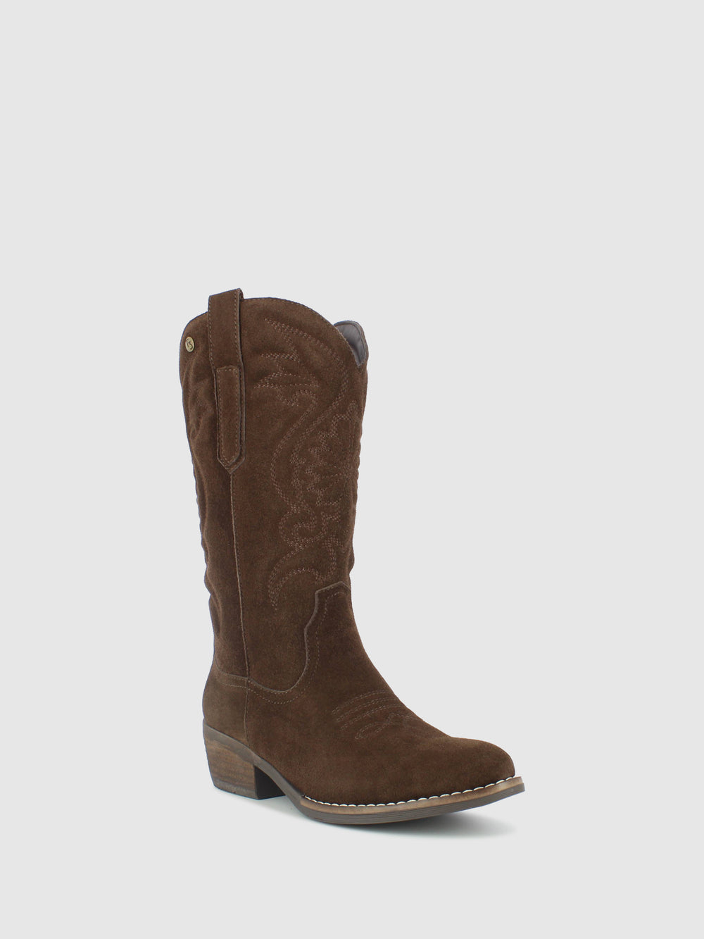 Botas Texanas em Castanho