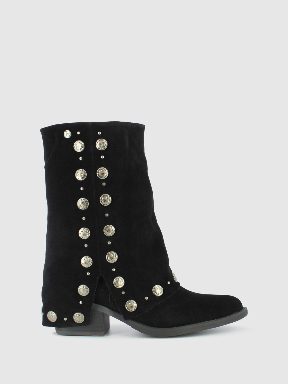 Botas com Fecho em Preto