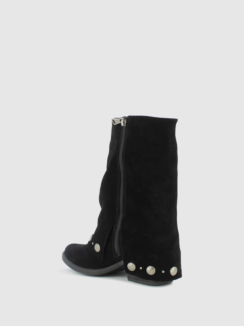 Botas com Fecho em Preto