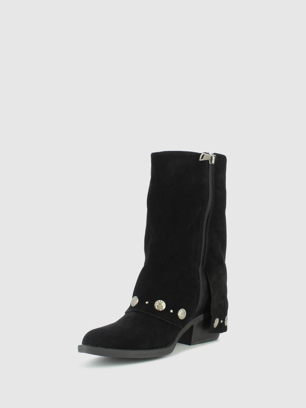 Botas com Fecho em Preto