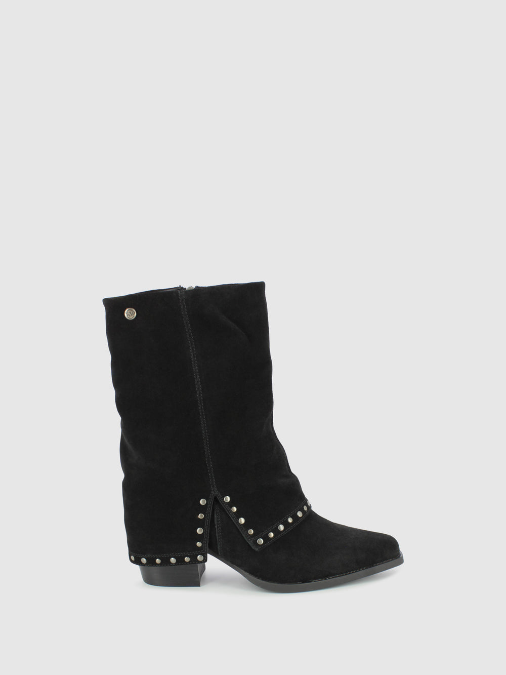 Botas com Fecho em Preto