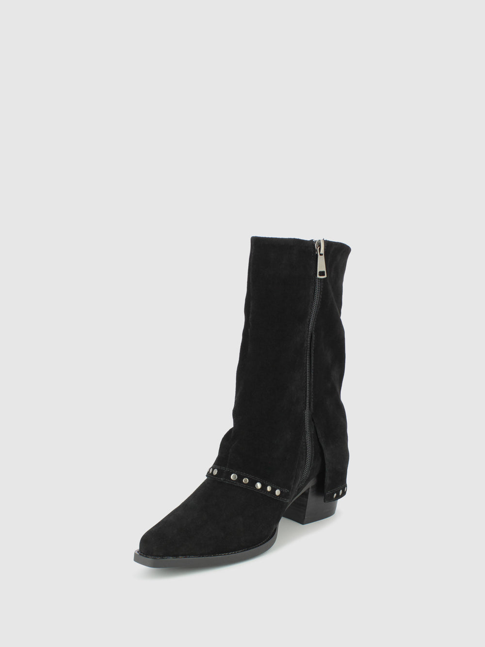 Botas com Fecho em Preto