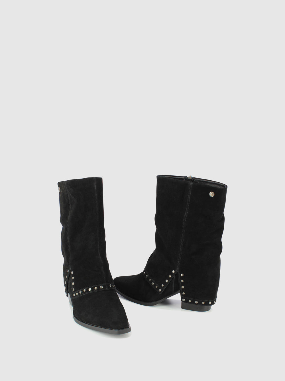 Botas com Fecho em Preto