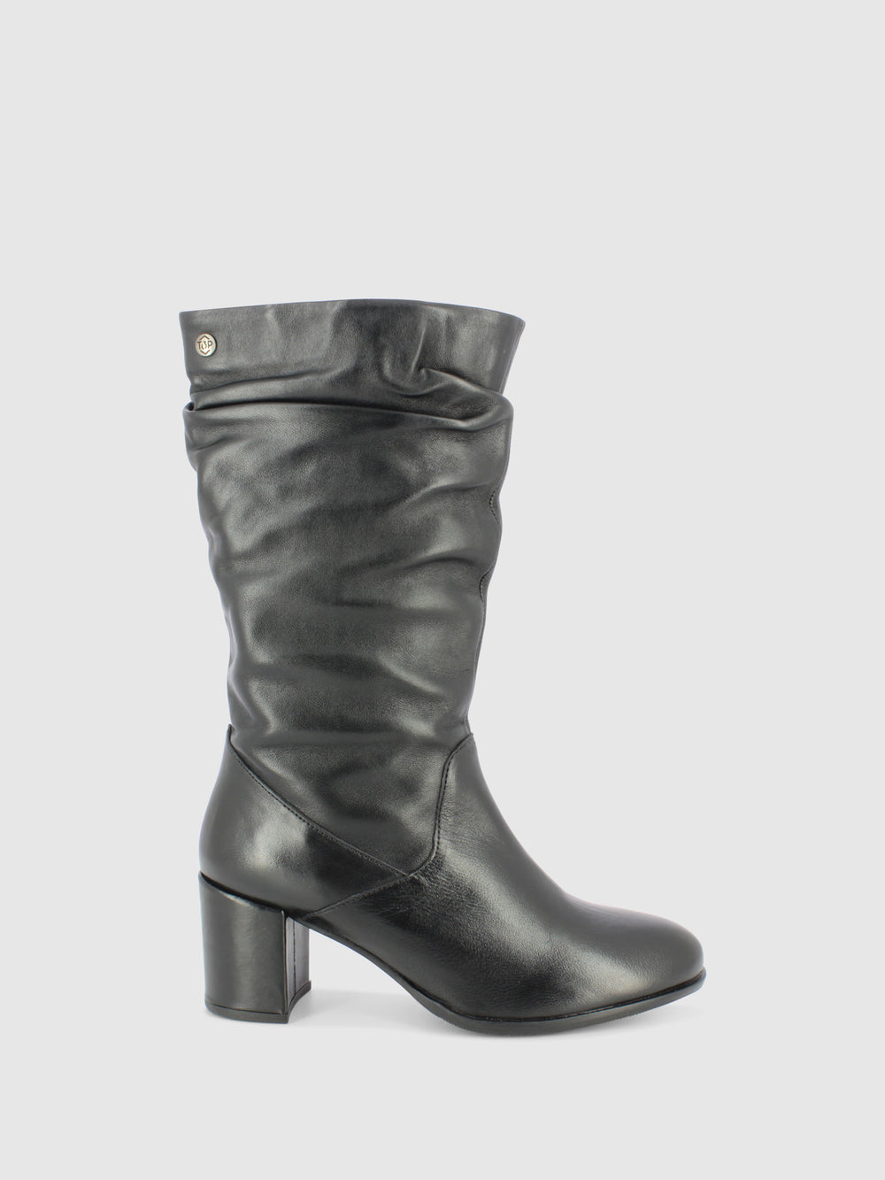 Botas com Fecho em Preto