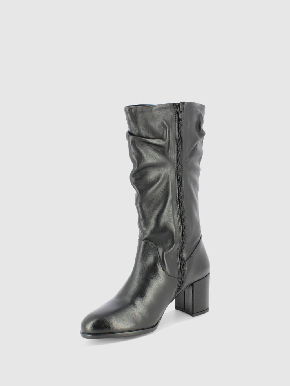 Botas com Fecho em Preto