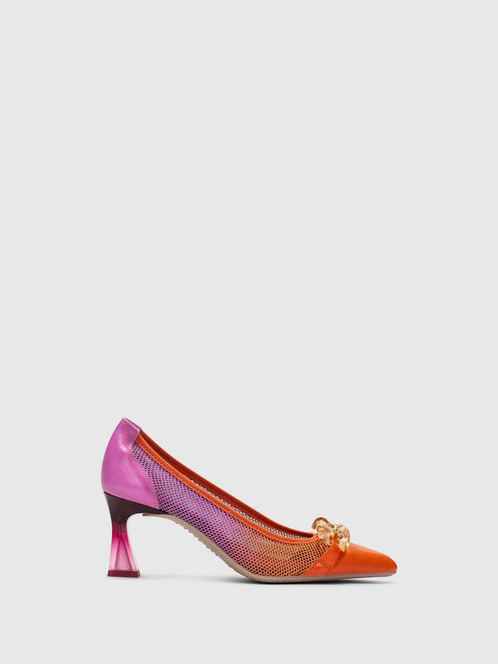 Sapatos de Salto Kitten em Multicolor