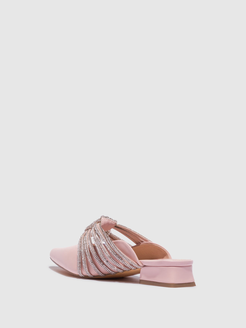 Mules Pontiagudas em Rosa