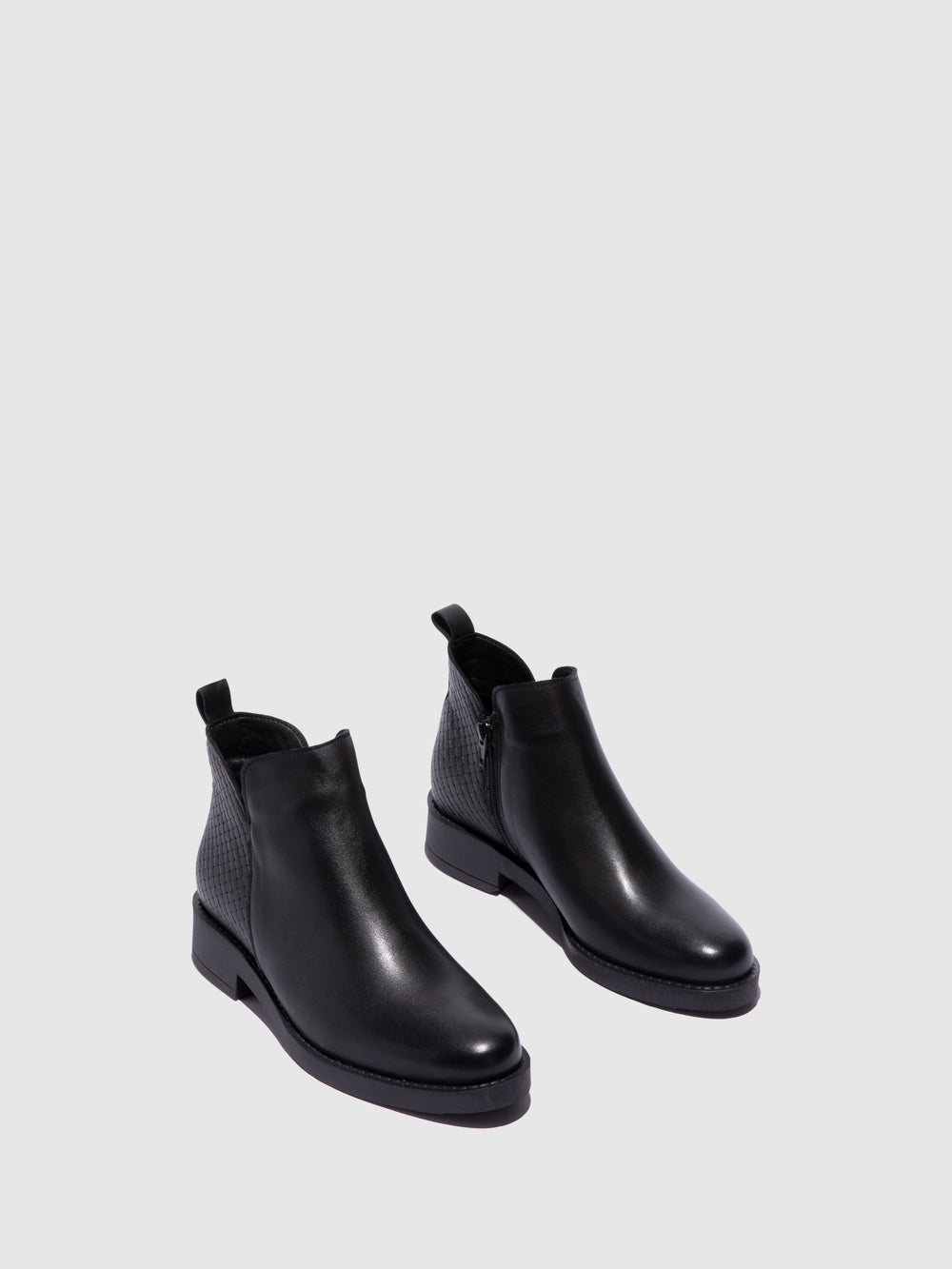 Botins com Fecho em Preto