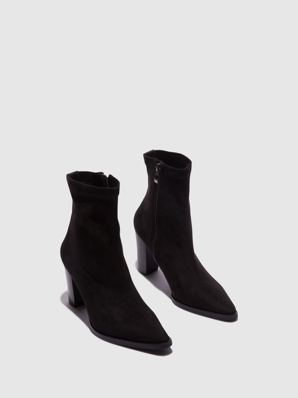 Botins com Fecho em Preto