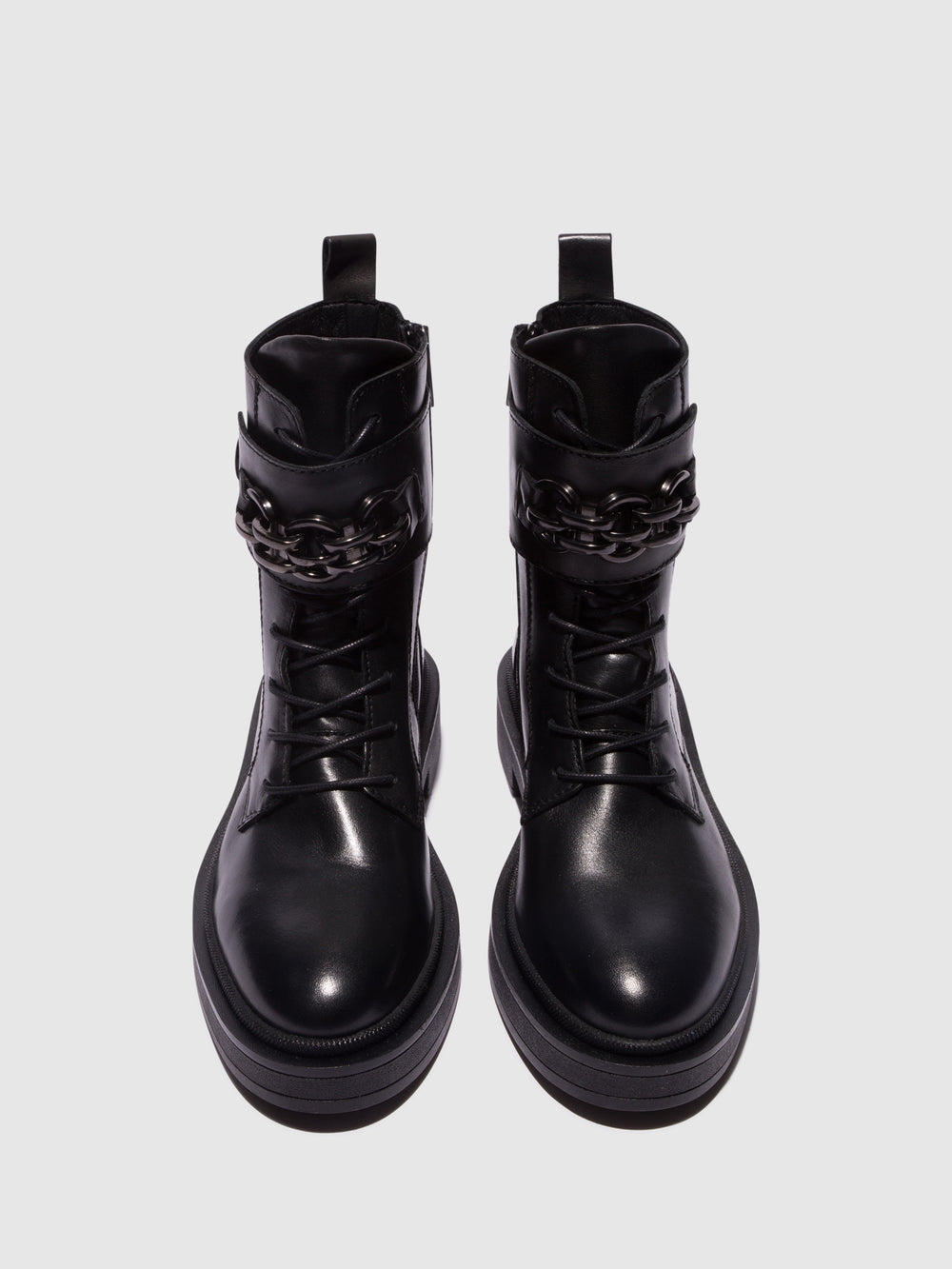 Botins com Fecho em Preto