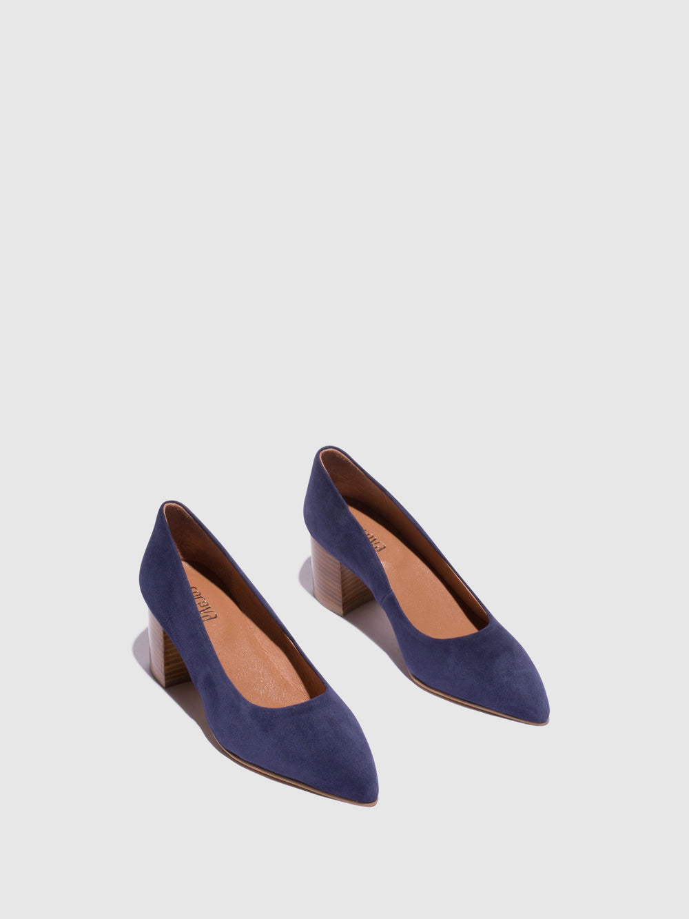 Sapatos Clássicos em Azul Marinho