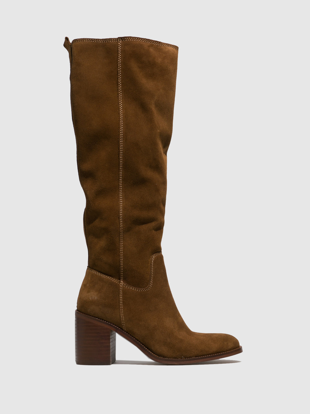 Botas acima do Joelho em Camel